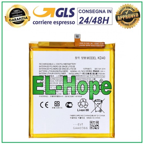 Batteria kd40 per motorola - kd40,